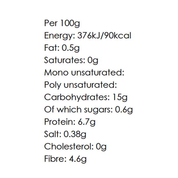 Biona - Organic Green Lentils, 400g  Pack of 6 - back