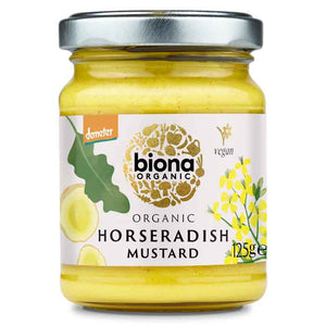 Biona - Organic Horseradish Mustard, 125g