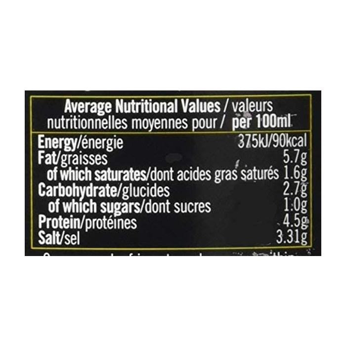 Biona - Organic Mustard Medium Hot Classic German NAS, 320ml  - nutritions