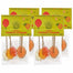 Biona - Organic Rainbow Lollipops, 6 Lollies - 16-Pack