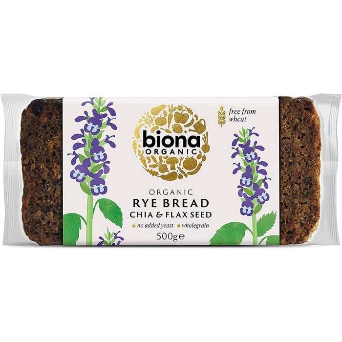 Biona - Organic Rye Breads Chia Flax Seed