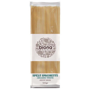 Biona - Organic White Spelt Spaghetti, 500g | Multiple Options
