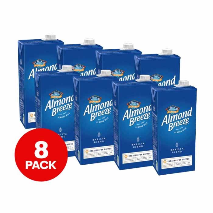 Blue Diamond - Almond Breeze Barista Blend - 8-Pack, 1L
