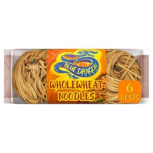 Blue Dragon - Wholewheat Noodle Nests, 300g | Pack of 8