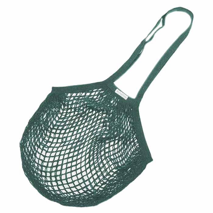 Bo Weevil - Organic Granny String Bags - Long Handle - Teal