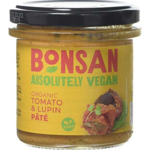 Bonsan - Organic Tomato Lupin Pâté, 140g