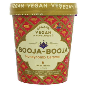 Booja Booja - Honeycomb Caramel Vegan Ice Cream, 500ml
