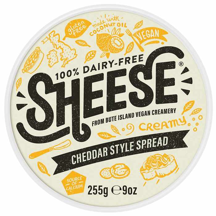 Bute Island - Cheddar Style Spread Creamy Sheese, 255g