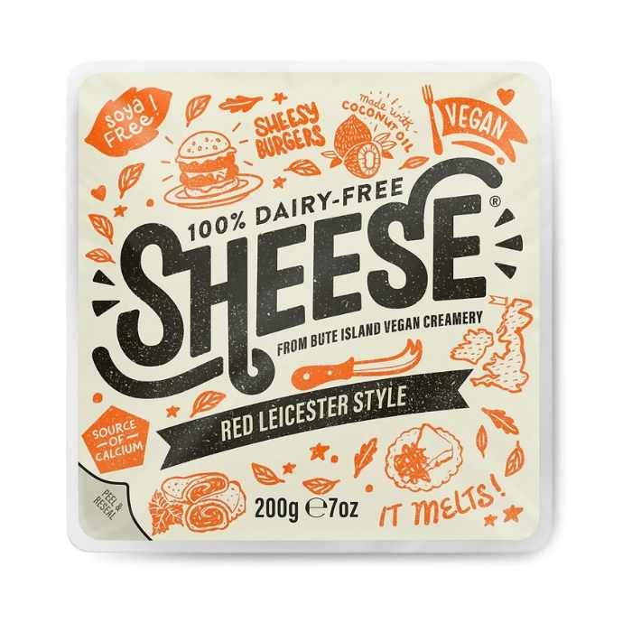 Bute Island - Red Leicester Style Sheese 200g - Front