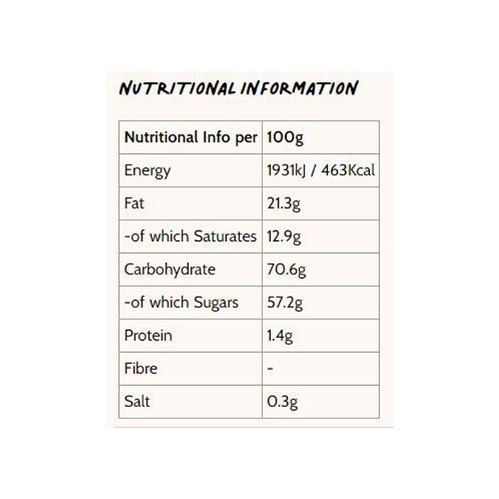 Buttermilk - Dairy Free Vanilla Fudge Bites, 100g - back