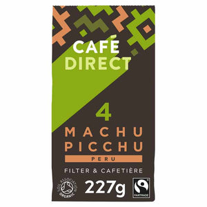 Cafédirect - Organic Machu Picchu Ground Coffee, 227g