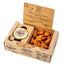 Cajuu - Lake Natron Snackpack Tray Salted Caramel Cashew Nuts with Sugarcane Dip, 100g - front