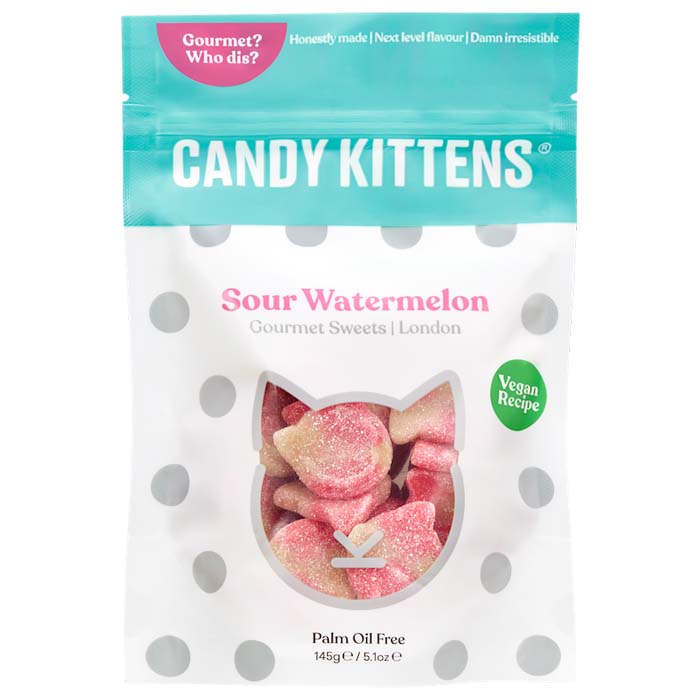Candy Kittens - Gourmet Sweets, 125g, 145g | Multiple Flavours - PlantX UK
