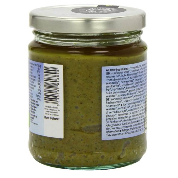 Carley's - Organic Raw Mixed Seed Butter with Chia, 250g - back
