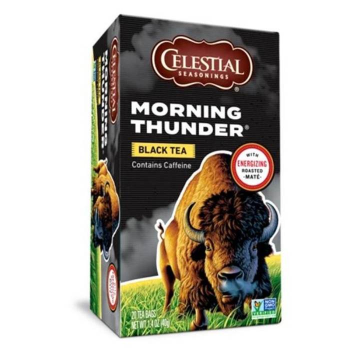 Celestial Seasonings - Natural Morning Thunder Black Tea, 40g - front