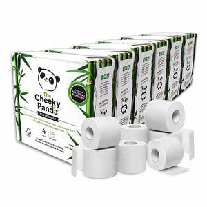 Cheeky Panda - Toilet Tissue Plastic Free | Multiple Sizes