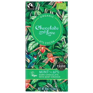 Chocolate And Love - Organic, 80g | Pack of 14 | Multiple Flavours
