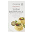 Clearspring - Organic Brown Sushi Rice, 500g - front