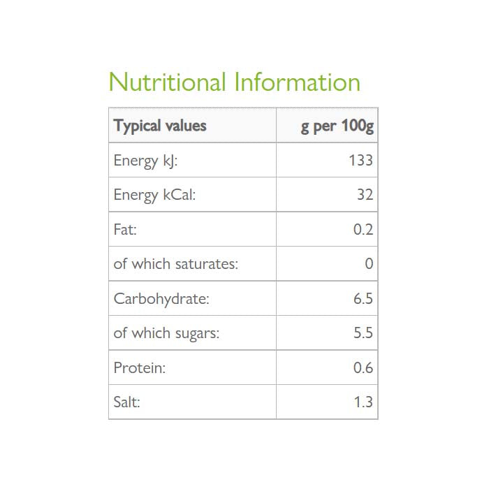 Clearspring - Organic Gherkins (Sweet & Sour), 350g - Back
