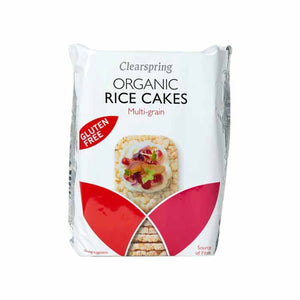Clearspring - Organic Multigrain Rice Cakes, 130g | Multiple Options