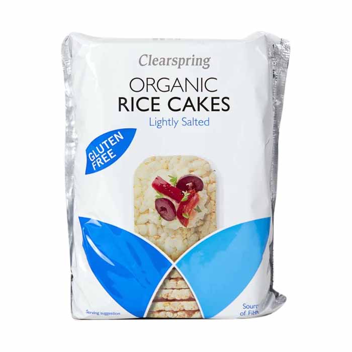 Clearspring - Organic Rice Cakes - Organic Lightly Salted Rice Cakes, 130g