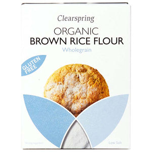Clearspring - Organic Gluten Free Brown Rice Flour, 375g
