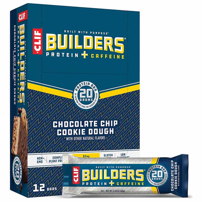 Clif Bar - Builders Protein Bars - Chocolate (12-Pack), 68g