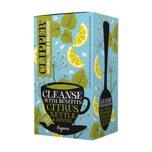 Clipper - Organic Cleanse with Benefits Infusion, 20 Bags | Multiple Options