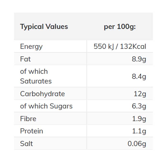 Coconut Collaborative - Coconut Yogurt - Mango, 100g -back