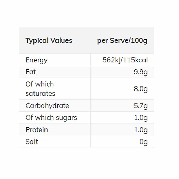 Cocos - Organic Coconut Yoghurt - Light Natural  - back