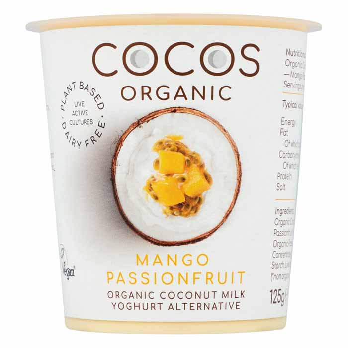Cocos - Organic Coconut Yoghurt - Mango & Passionfruit