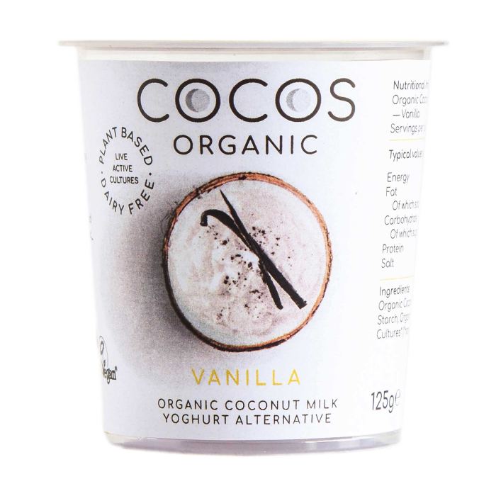 Cocos - Organic Coconut Yoghurt Vanilla (125g) front