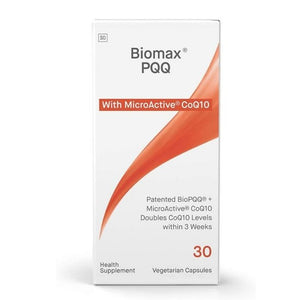 Coyne Healthcare - Biomax PQQ + CoQ10 Supplement, 30 Vegan Capsules