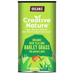 Creative Nature - Organic Barley Grass Powder (New Zealand), 200g