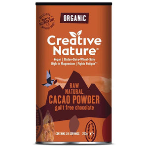 Creative Nature - Organic Raw Peruvian Cacao Powder | Multiple Sizes