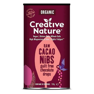 Creative Nature - Organic Raw Peruvian Cacoa Nibs, 150g