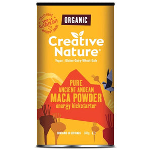 Creative Nature - Organic Raw Peruvian Maca Powder, 300g