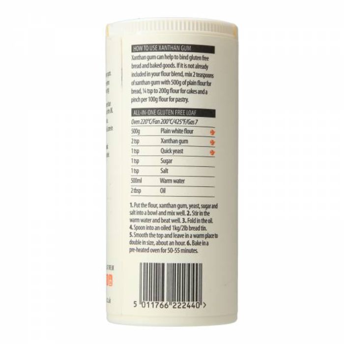 Doves Farm - Gluten-Free Xanthan Gum, 100g back