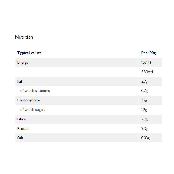 Doves Farm - Organic Brown Rice Flour, 290g - back