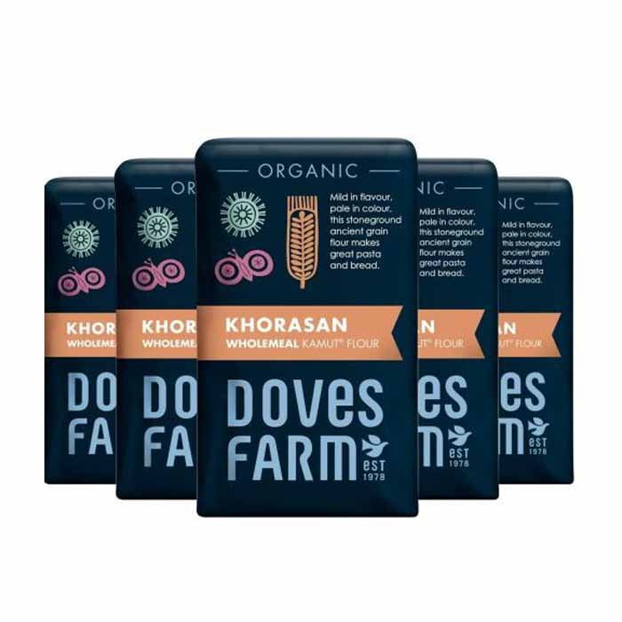 Doves Farm - Organic KAMUT® (Khorasan) Flour - 5-Pack, 1kg