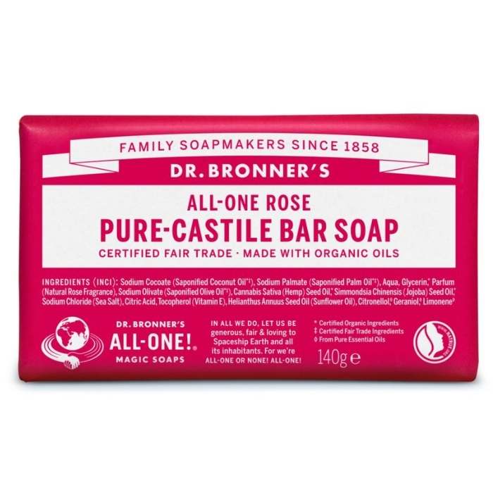 Dr. Bronner's - Pure-Castile Bar Soap, 140g | Multiple Fragrances - PlantX UK
