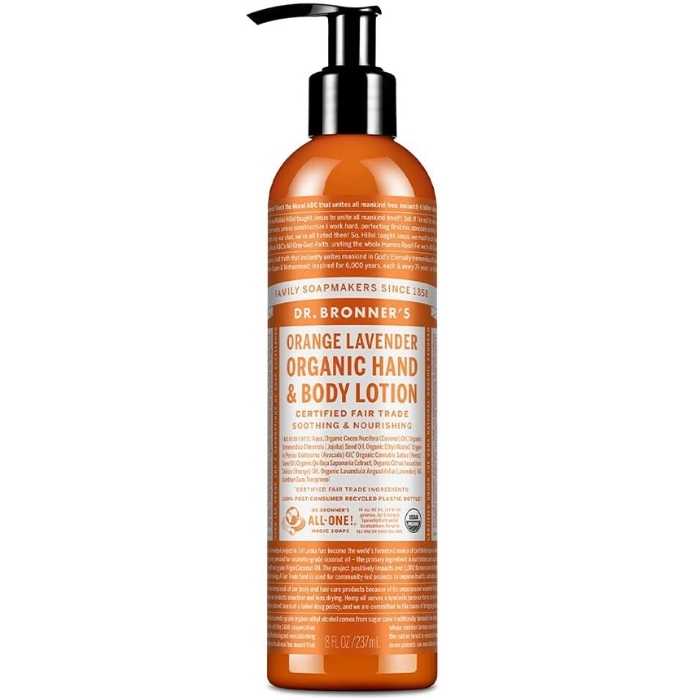Dr Bronner's - Organic Hand & Body Lotion Orange Lavender