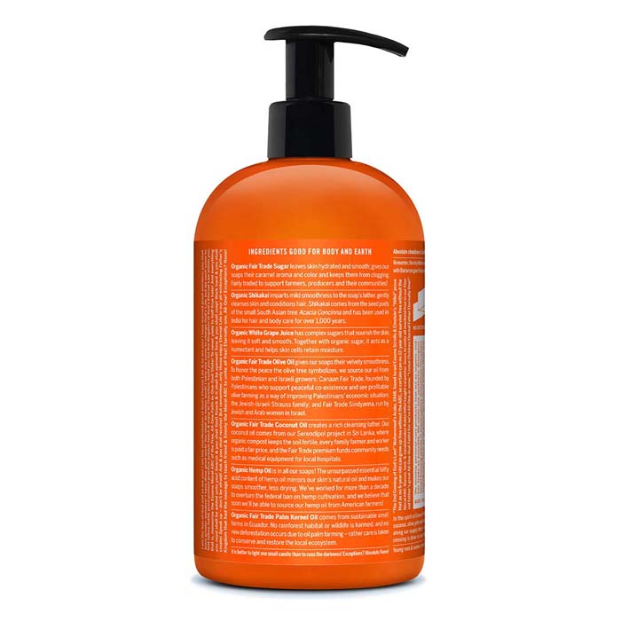 Dr Bronners - 4-in-1 Organic Sugar Soap - Tea Tree (709ml) - back