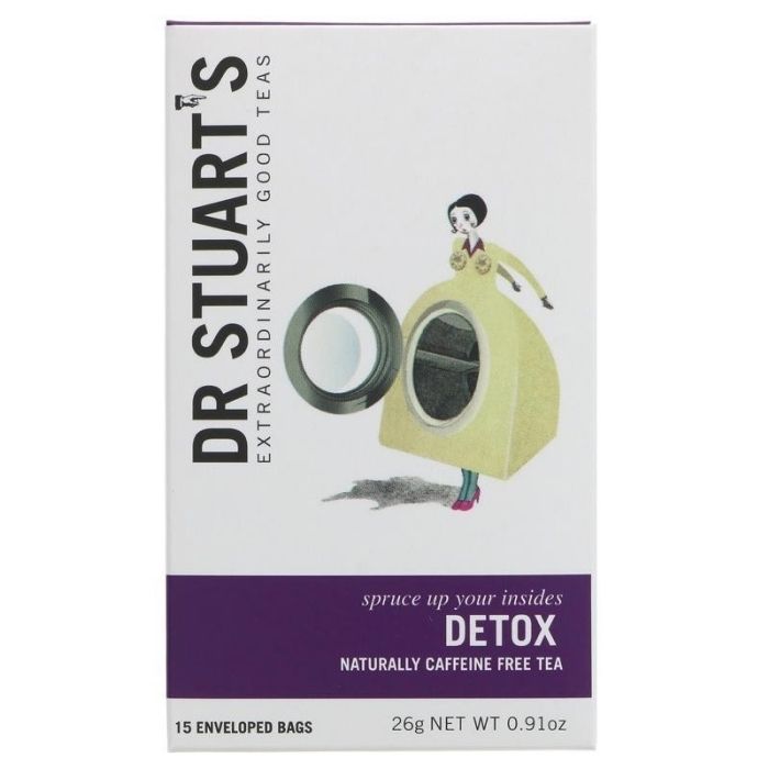 Dr Stuart's - Detox Tea Bags, 15 Bags - front