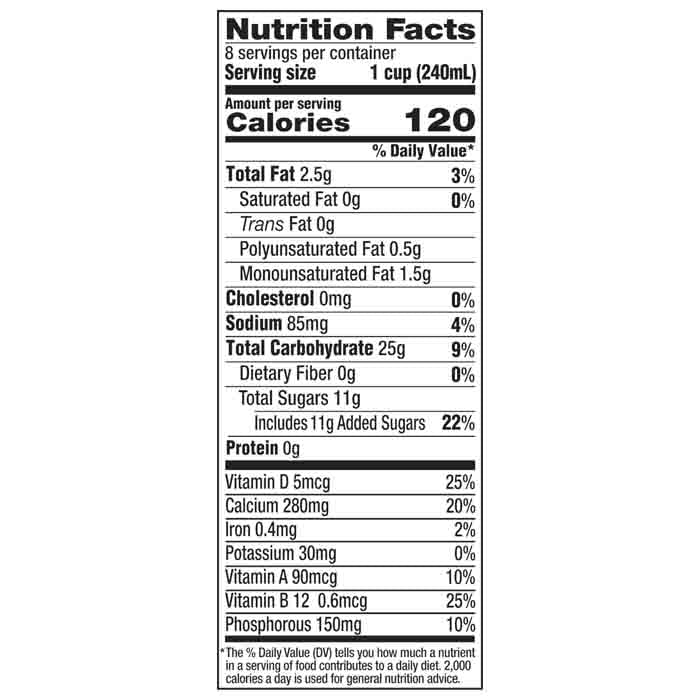 Dream - Rice Dream Original Calcium Enriched, 1L(1- Pack) - back