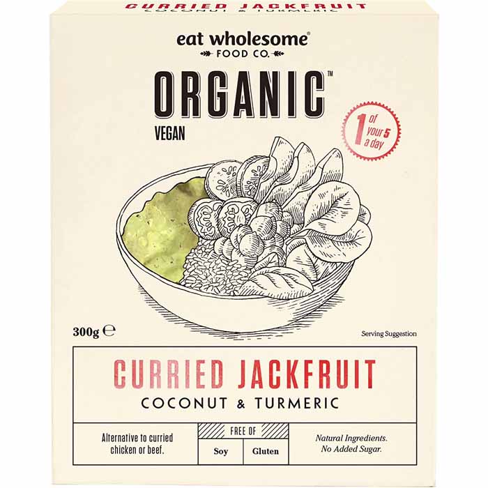 Eat Wholesome - Organic Curried Jackfruit, 300g