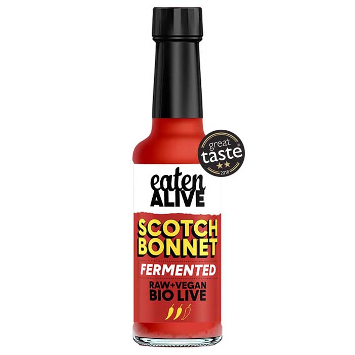 Eaten Alive - Fermented Hot Sauce - Scotch Bonnet, 150ml