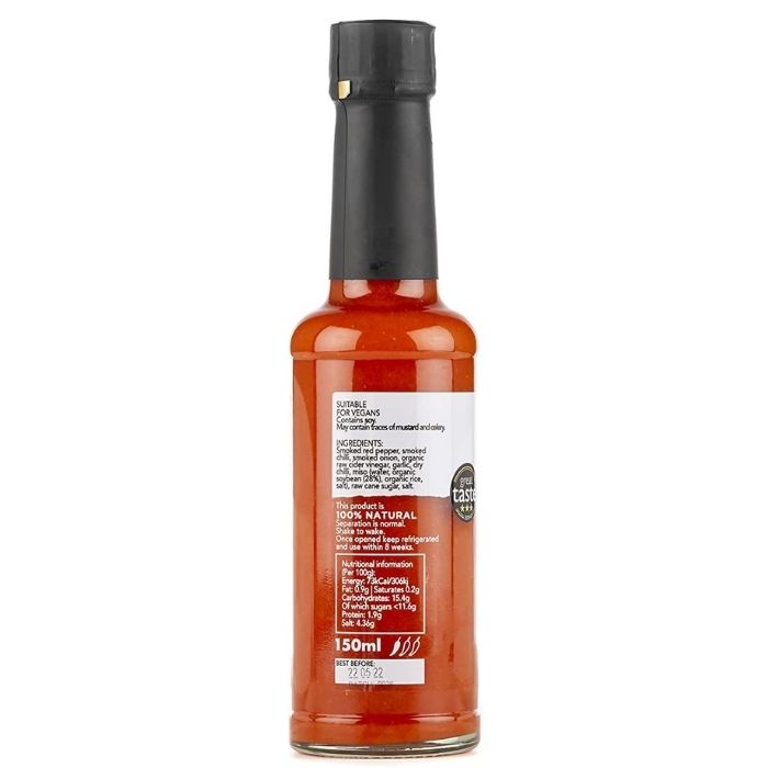 Eaten Alive - Smoked Sriracha Fermented Hot Sauce, 150ml - back