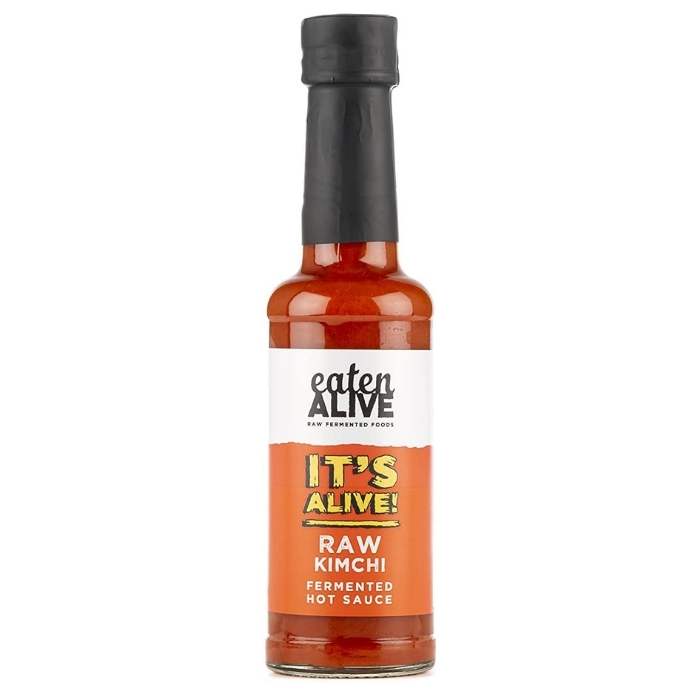 Eaten Alive - Smoked Sriracha Fermented Raw Kimchi Hot Sauce, 150ml - front