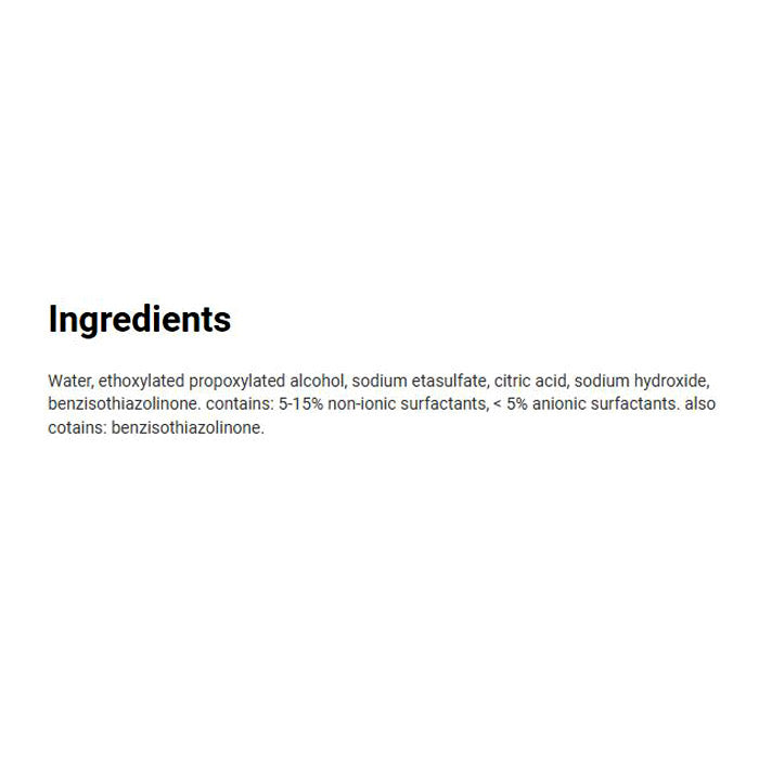 Ecoleaf - Rinse Aid Fragrance Free, 500ml - back